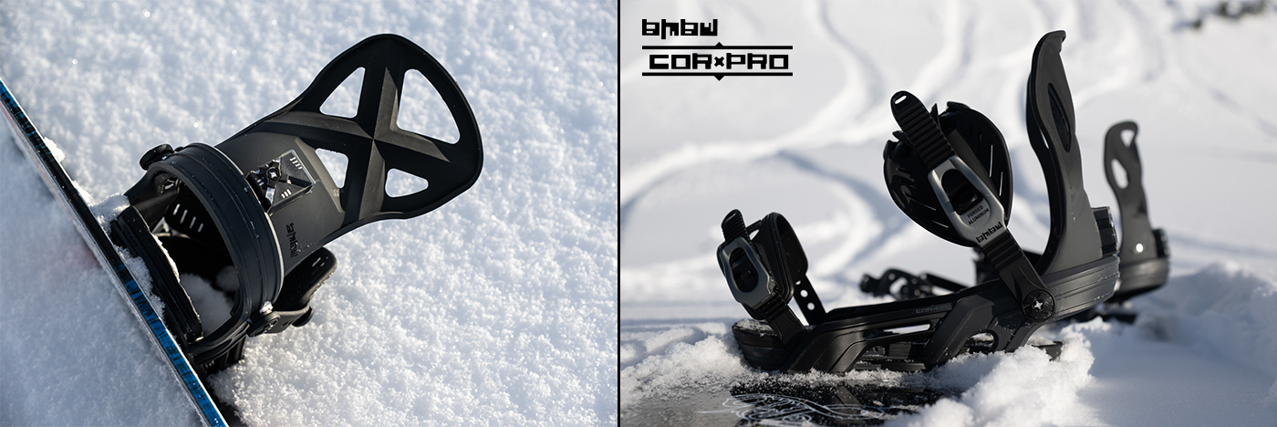 Bent Metal Bindings Cor-Pro Snowboard Bindings