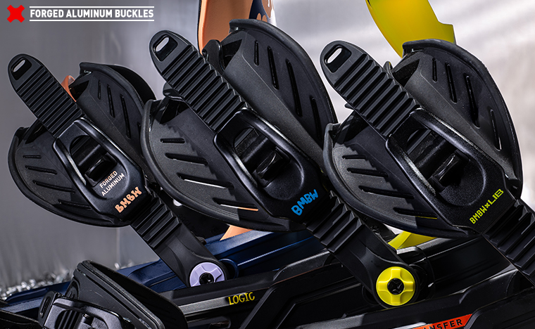 Bent Metal Bindings Forged Aluminum Buckles